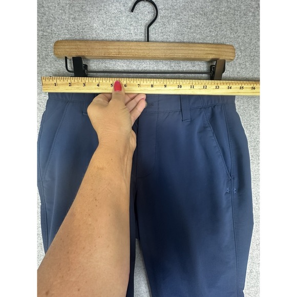 Under Armour Loose Fit Golf‎ Pants Men 30x30 Blue Performance Stretch - Picture 7 of 14